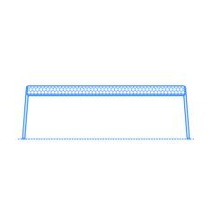 Furniture Benches Blu Dot Hot Mesh Bench Craft Design Svg File, Free Vectors File